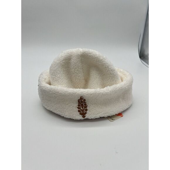 Free People Movement Back Roads Beanie NWT Ivory/Brown FP Movement - Picture 1 of 4